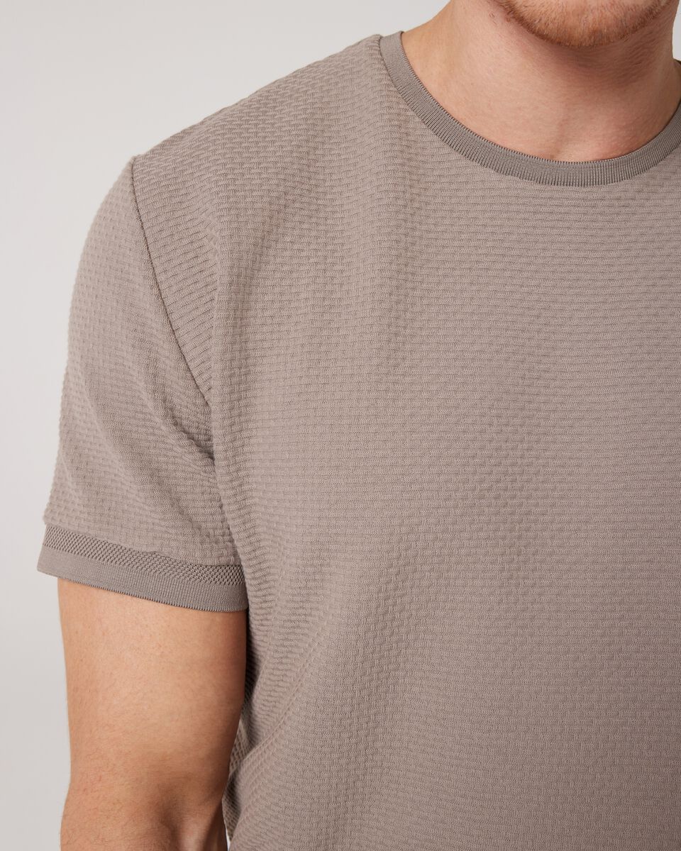 Jacquard Texture Tee